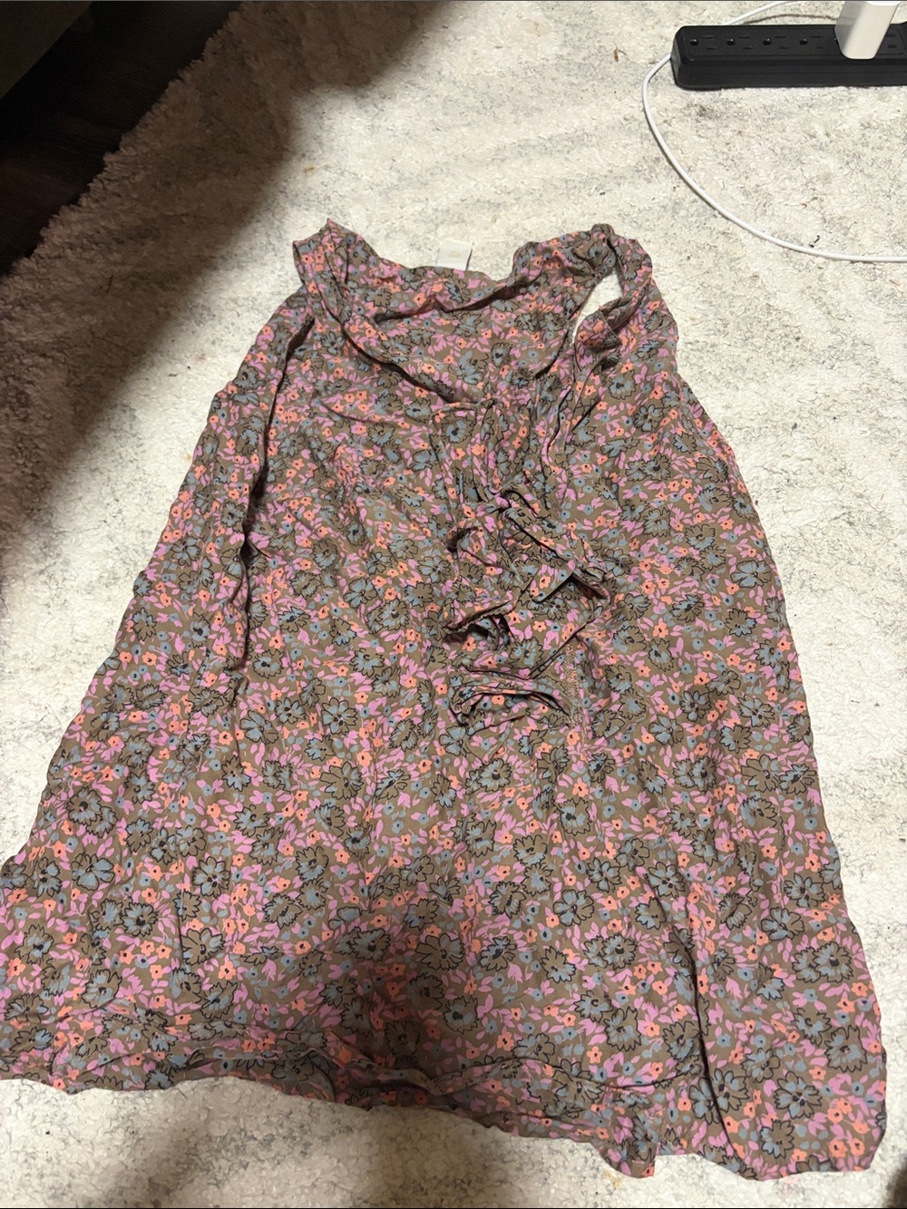 Floral Mauve Pink top
